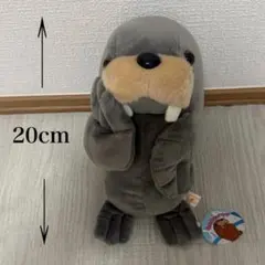 新品・タグ付き　考えるセイウチ　ぬいぐるみ