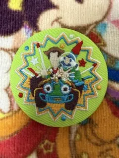 【ディズニー刺繍缶バッジ】トイストーリー