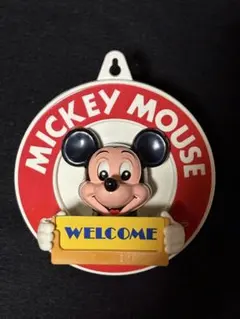 【希少　動作美品】　TOMY製　ミッキーマウス　ドアチャイム