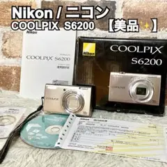 【美品】Nikon ニコン COOLPIX S6200 デジカメ コンデジ 元箱のサムネイル