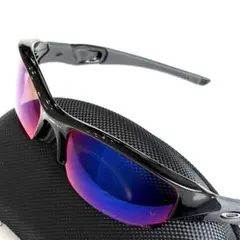 美品OAKLEY偏光FLAK26-258J アジアンフィットサングラス ケース付