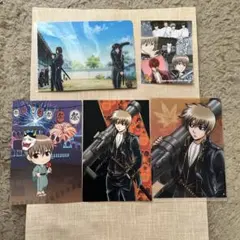 銀魂 沖田総悟 ポストカード クリアファイル シール 5点セット