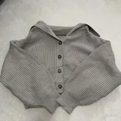 セーラーカラー ニット