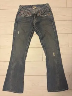 TRUE RELIGION JOEY W28 USA ブーツカット フレアデニム TRUE RELIGION JOEY USA製 ブーツカット W30 - メルカリ