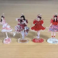 FRUITS ZIPPER 月足天音 アクリルスタンド 4点セット