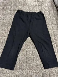 UNIQLO ベビー 7分丈レギンス 黒 120cm