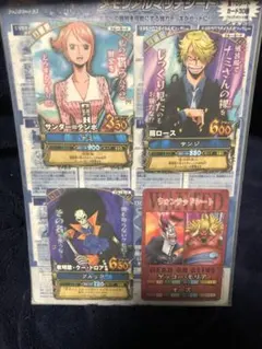 ワンピースベリーマッチ　メモリアルシート　ルフィ　サンジ　ワンピーベリーマッチ ワンピースベリーマッチ メモリアルシート ルフィ サンジ ワンピー