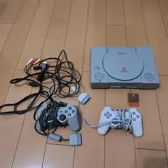 SONY PlayStation 本体 コントローラー2個付き