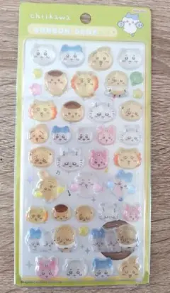 雪*様 ボンボンドロップシールちいかわ みんな ニコニコ 新品未開封 即日発送