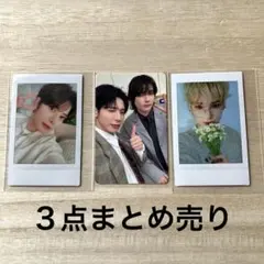 TXT テヒョン ヒュニンカイ インスタントフォト トレカ 3枚セット