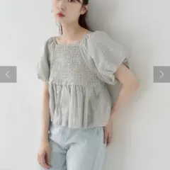 Kastane バルーンブラウス