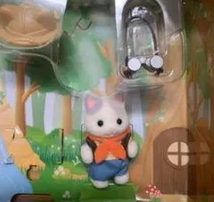 新品　どきどき探検セット-ラテネコきょうだい-赤ちゃん　双眼鏡　帽子