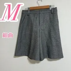 kumikyoku 組曲 クミキョク ハーフパンツ ブラック ホワイト 総柄