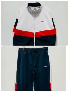 新品❗フィラ❗ワンポイント刺繍ジャージ上下❗