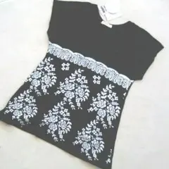 新品タグ付◆ANAP mimpi◆モノトーンTシャツのサムネイル
