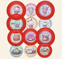 サンリオキャラクターズ 和菓子ティータイム ミニ缶バッジ 7種～GiGO限定～