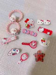 ハローキティ ヘアアクセサリーセット 12点