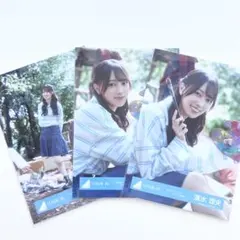 日向坂46 生写真　カレンダー　スタイリング衣装　3種コンプ　清水理央