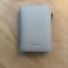 ニコアンド　ライトブルー 二つ折り財布