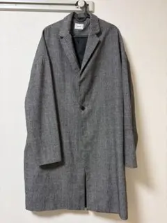 WHO'S WHO gallery ロングチェスターコート　チェック柄