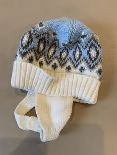 (未使用)baby GAP ニット帽 0-3ヶ月 40cm