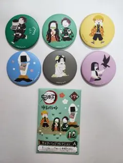 鬼滅の刃　ゆるパレット　キャラバッジコレクション