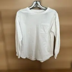 ホワイト 長袖カットソー サイズ150