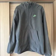 Nike フリースジャケット グレー フード