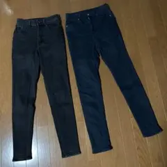 中古品　GUデニムスキニーパンツ　サイズ64