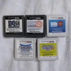 DS.3DSソフトのみ　ドラゴンクエストモンスターズ５本まとめ 動作確認済みのサムネイル