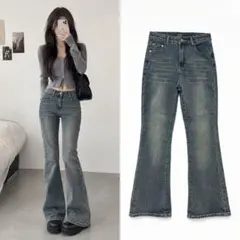 ⭐︎極美品⭐︎デニム フレアパンツ ブーツカット SHIEN ジーンズ ヴィンテージ