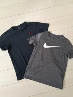 PumaとNikeのTシャツ2枚セット 160 150