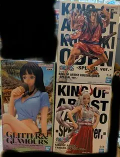 ワンピース フィギュア 3点セット ロビン おでん ヤマトのサムネイル