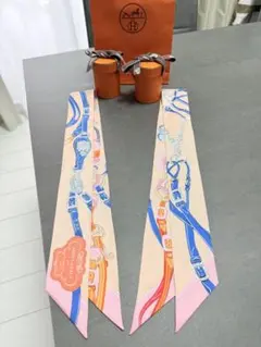 ☆みみみ様☆エルメス HERMESツイリー2本セットエルメスストーリー