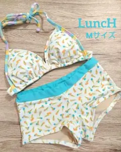 ワコール LuncH アイス柄 セパレート 水着 ビキニ Mのサムネイル