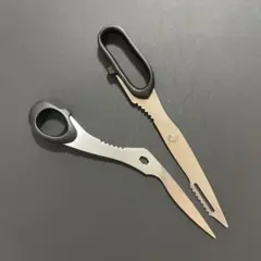 セパレーター式万能バサミ　キッチンバサミ　魚シメ　ウロコ取り　キャンプのサムネイル