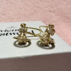 美品】ゲイルピアス GAIL ゴールドリボン×シルバーオーブ - メルカリ