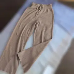 ユニクロ ウオッシャブルリブニットパンツМサイズ