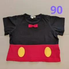 ディズニー　なりきりTシャツ ミッキー　90cmのサムネイル