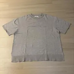 H&M 半袖 ニット ベージュ系