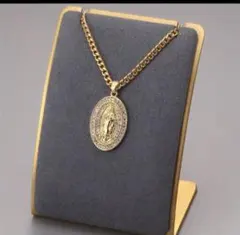 聖母マリアペンダント ネックレス 60cm