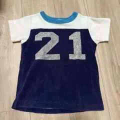 DENIM DUNGAREE Tシャツ 120cm タオル地