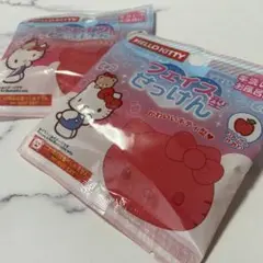 HELLO KITTY フェイス型せっけん りんごの香り2個セットのサムネイル