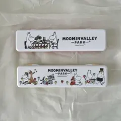 【美品】ムーミンバレーパーク購入 お弁当用 ムーミンカトラリーセットのサムネイル