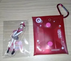 プロセカ×スシロー コラボ限定マルチポーチ 小豆沢こはね