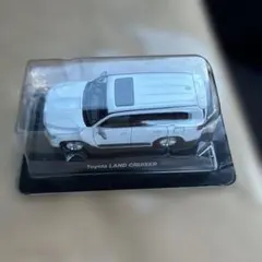 トヨタ LAND CRUISER ホワイト ミニカー