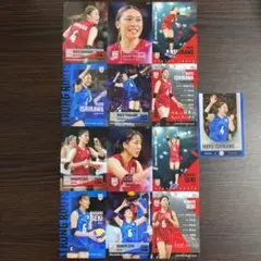 バレーボール女子日本代表2025 石川真佑 関菜々巳 13枚セット