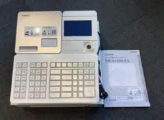 【中古美品：稼働保証】CASIO レジスター SR-S4000-EX ホワイトのサムネイル