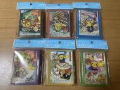 ポケモンセンタートウホクR お祭りごっこ ポケカ　スリーブ　デッキシールド 6種