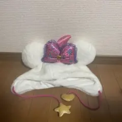 ユニコーンデザインの帽子